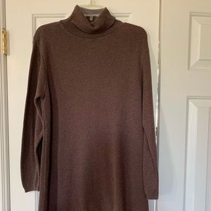 J Jill Ankle Length Long-Sleeve Sweater Dress